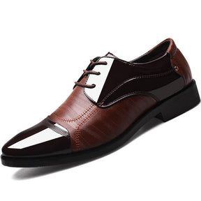 Sapato Masculino de Couro Derby