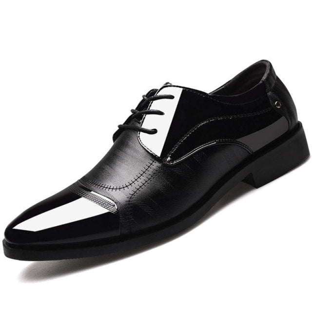 Sapato Masculino de Couro Derby